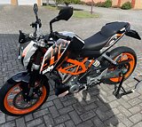 2015 KTM 390 Duke with 3900km's for sale