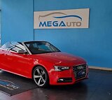 Red Audi S5 Cabriolet 3.0 TFSI Quattro S Tronic with 134000km available now!