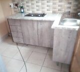 Bachelor pad for rental in ebony park with toilet and shower inside with kitchen units wardrobes and stove for R3500 call now