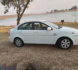 Hyundai accent 1600 cvvt 2008 213693km white license up to date food cart