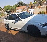 2012 bmw 320 D f30 auto - stage 2 - powerflo xhaust and down pipe - M4 body kit