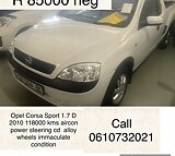 Opel corsa bakkie 1.7D 2010