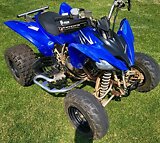 Yamaha Raptor 250cc Blue