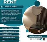 Medical rooms to rent in Musgrave Durban