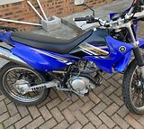 Yamaha xtz125 dual purpose bike